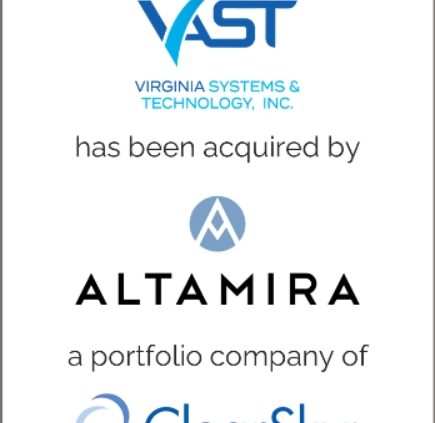 KippsDeSanto & Co. advises Altamira on its sale to VAST, a portfolio company of ClearSky