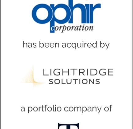 KippsDeSanto & Co. advises Ophir on its sale to Lightridge Solutions, a portfolio company of ATL